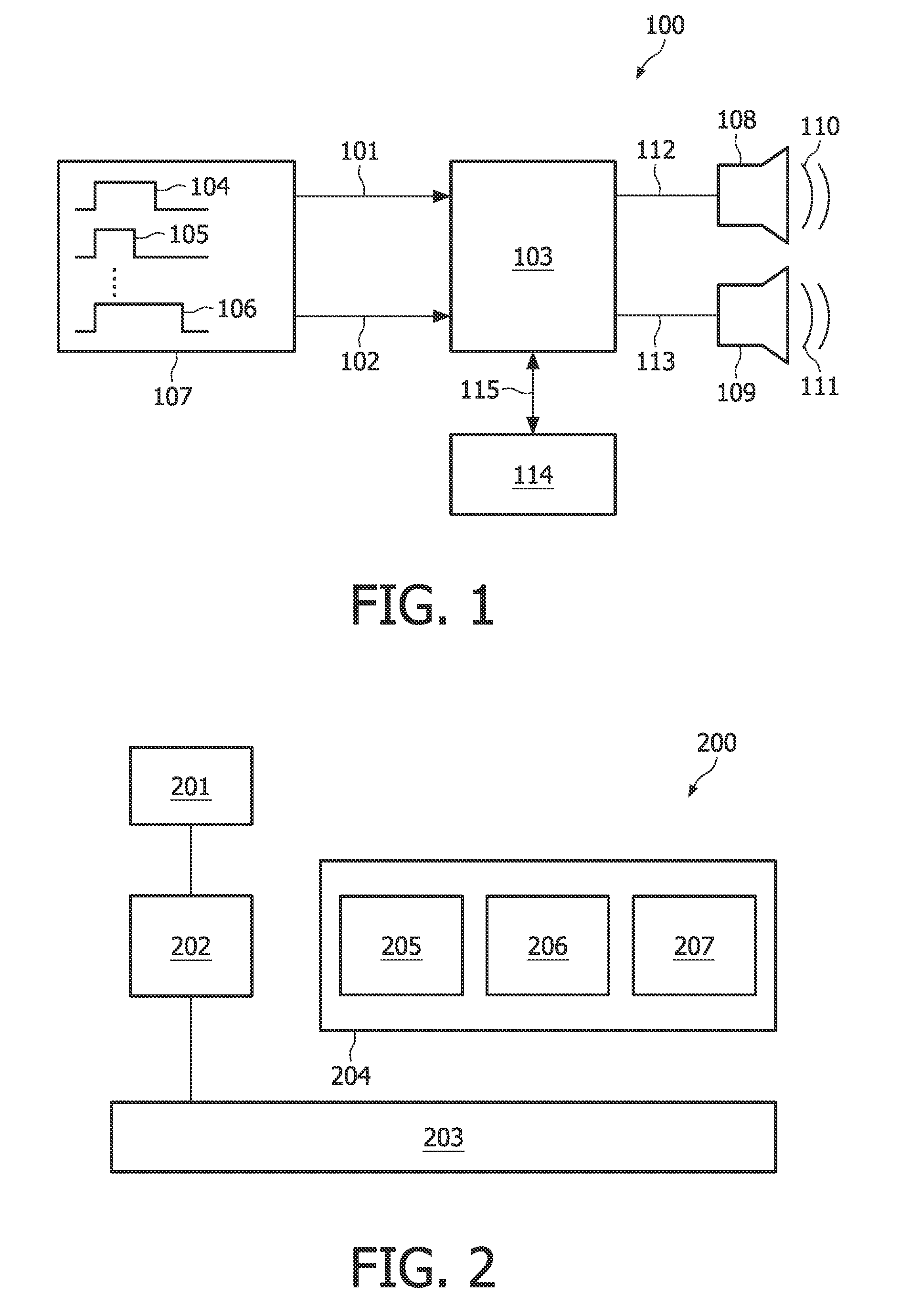 Device for and a method of processing audio data