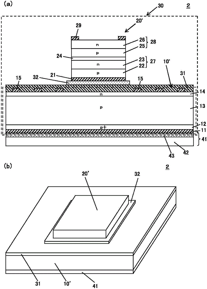 Concentrating Photoelectric Conversion Device And Manufacturing Method Thereof