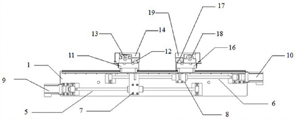 Flying probe test device