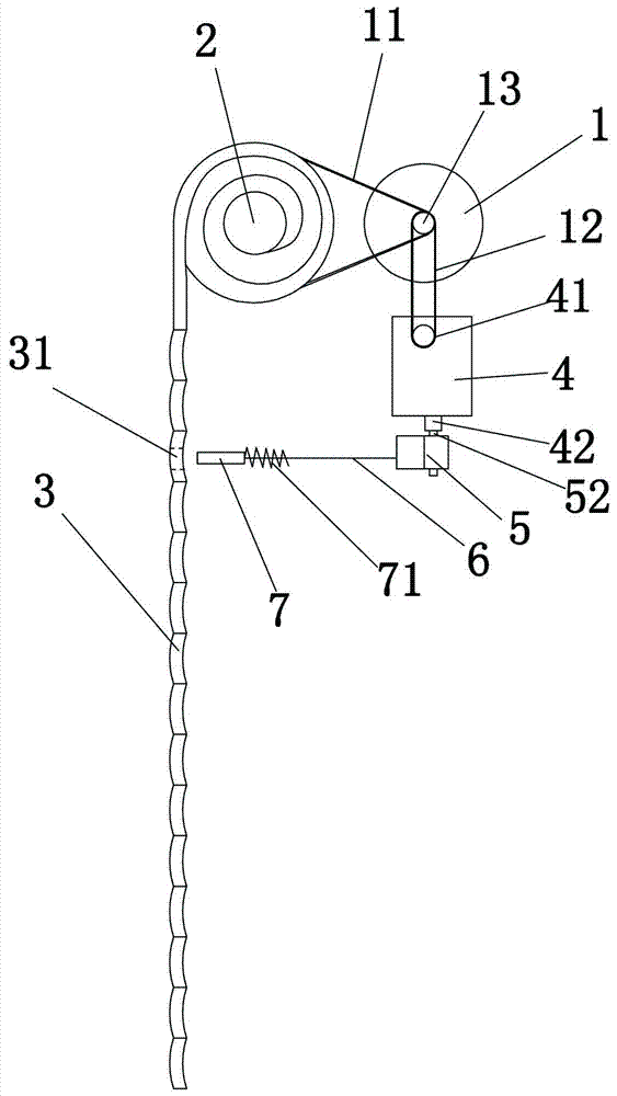 A rolling shutter door lock and its working method