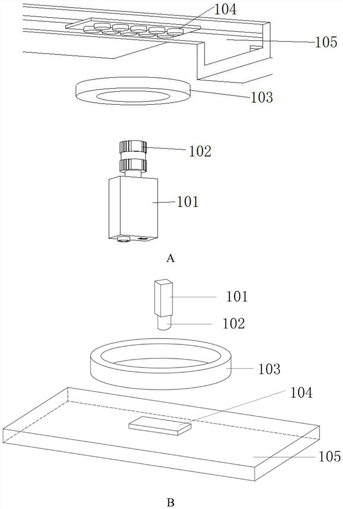 Optical design system based on tablet visual inspection, shooting method and controller