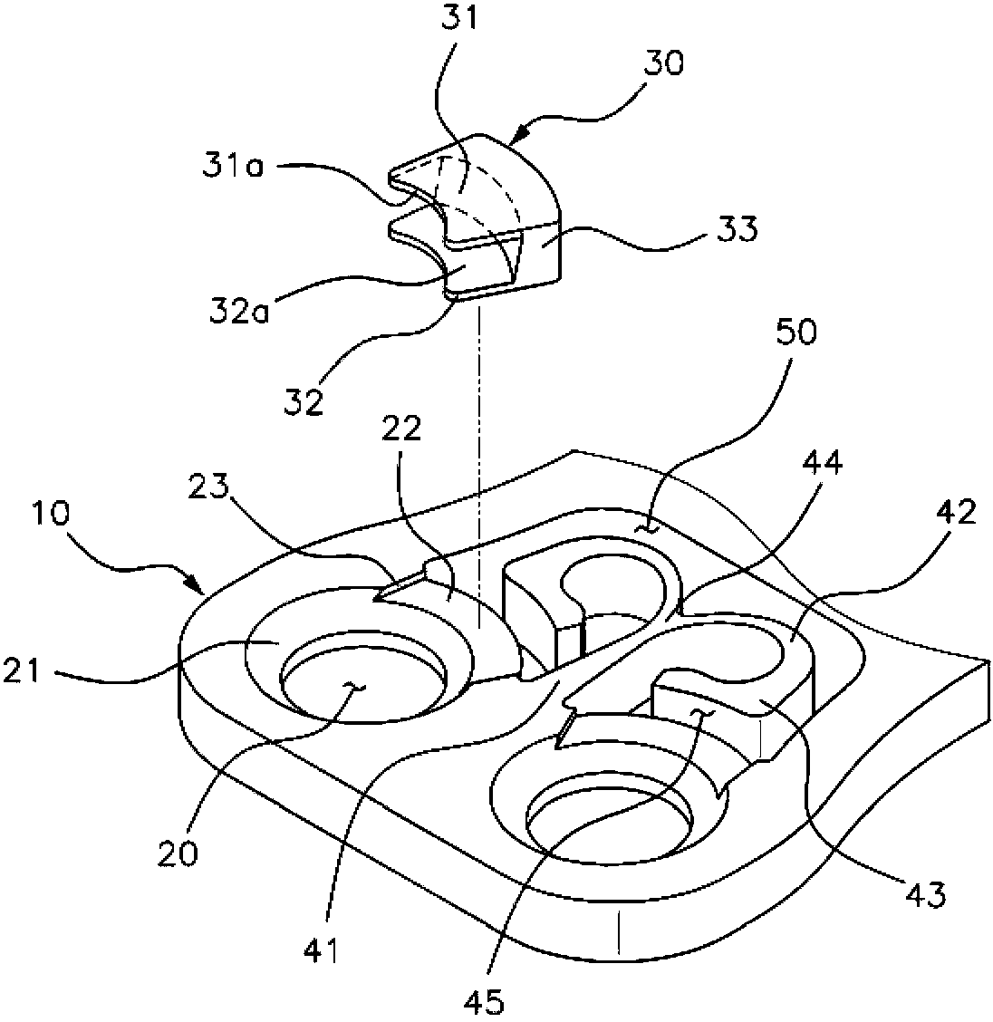 Apparatus for fixing a cervical spine having self tension part