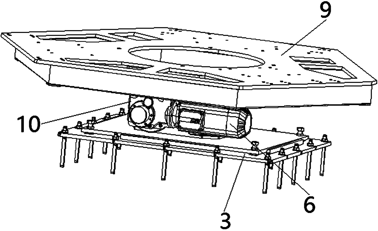 A gripper storage device for a welding robot