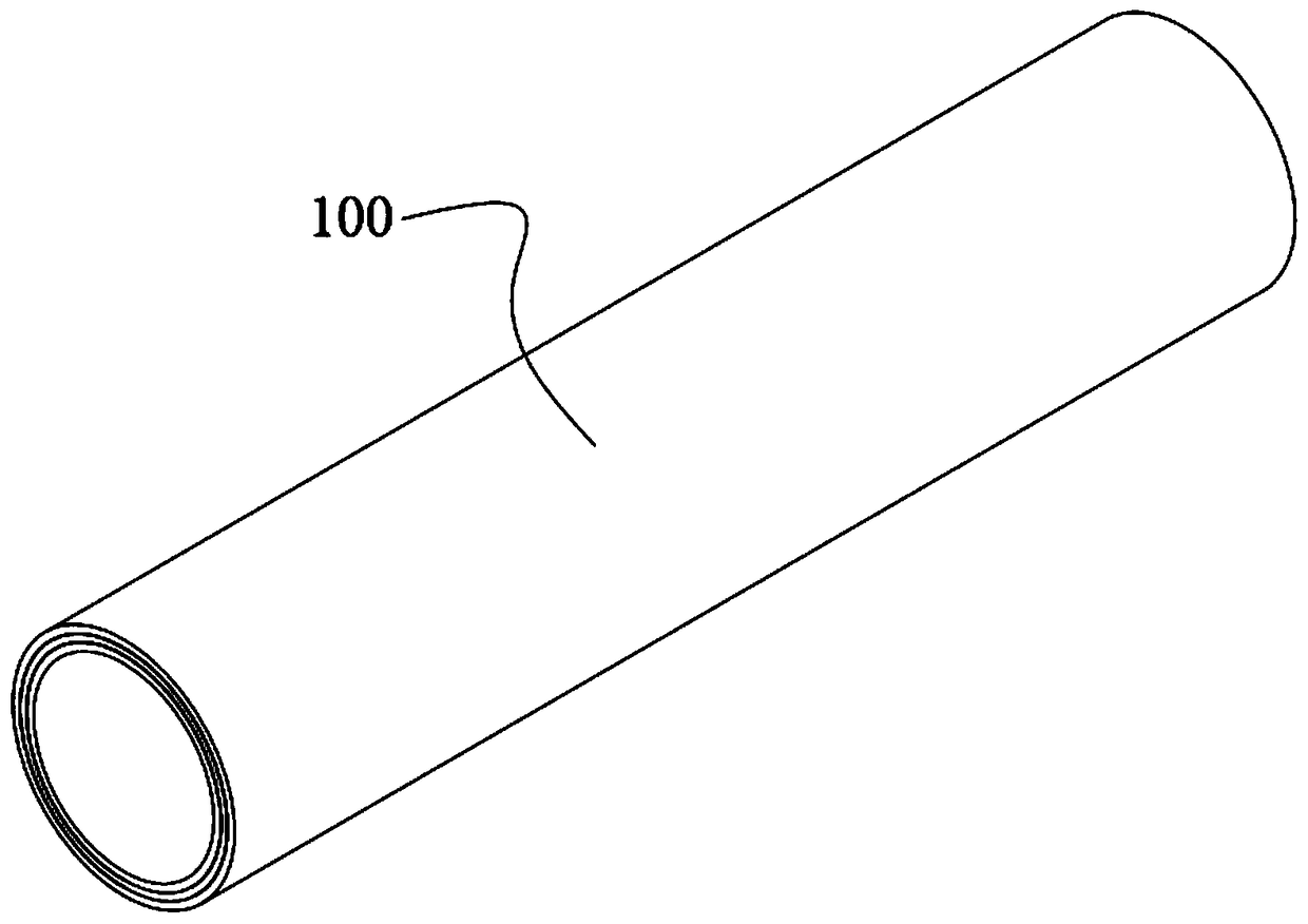 Shell-core structure degradable stent and preparation method thereof