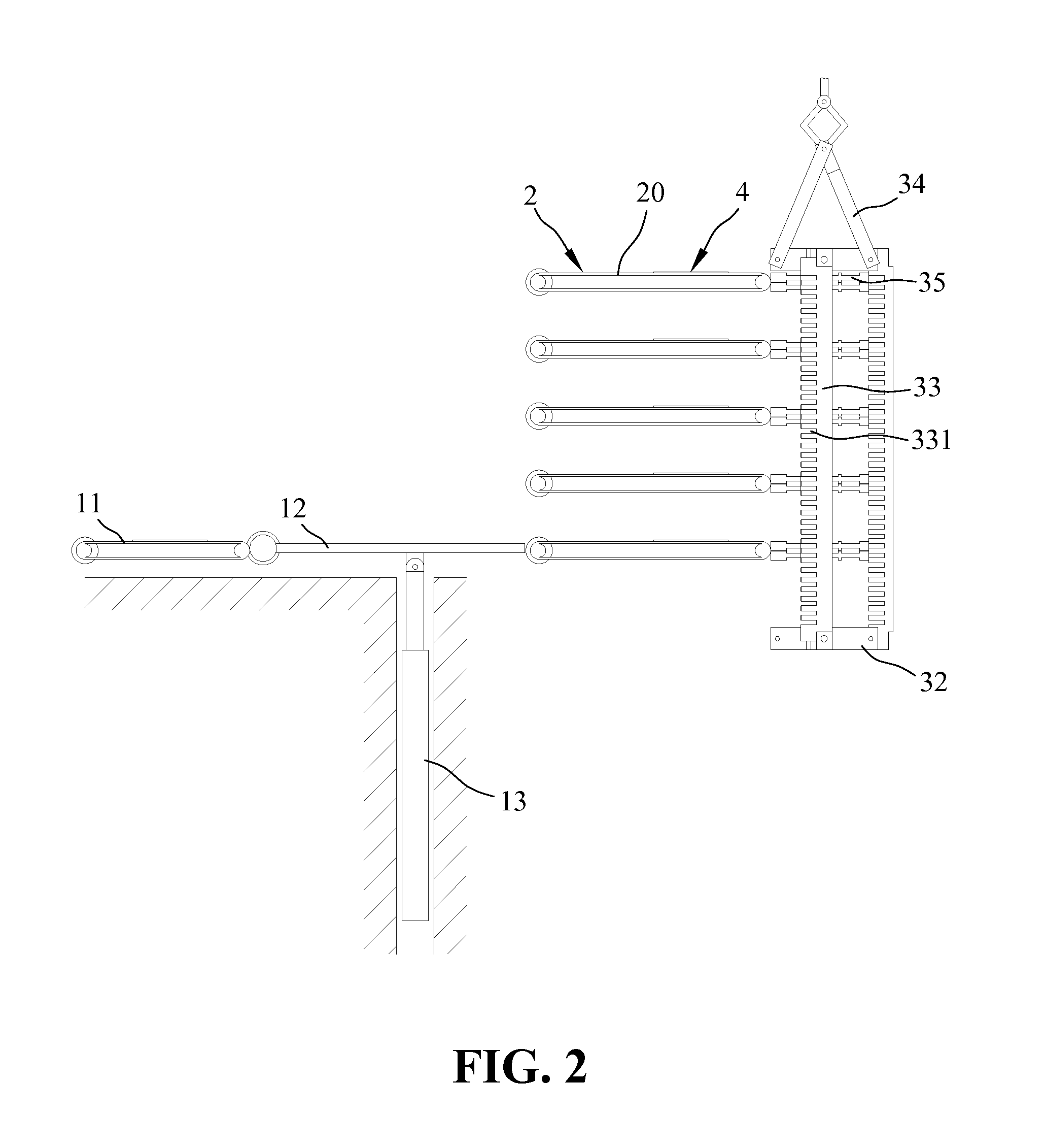 Apparatus for stacking electrode plates
