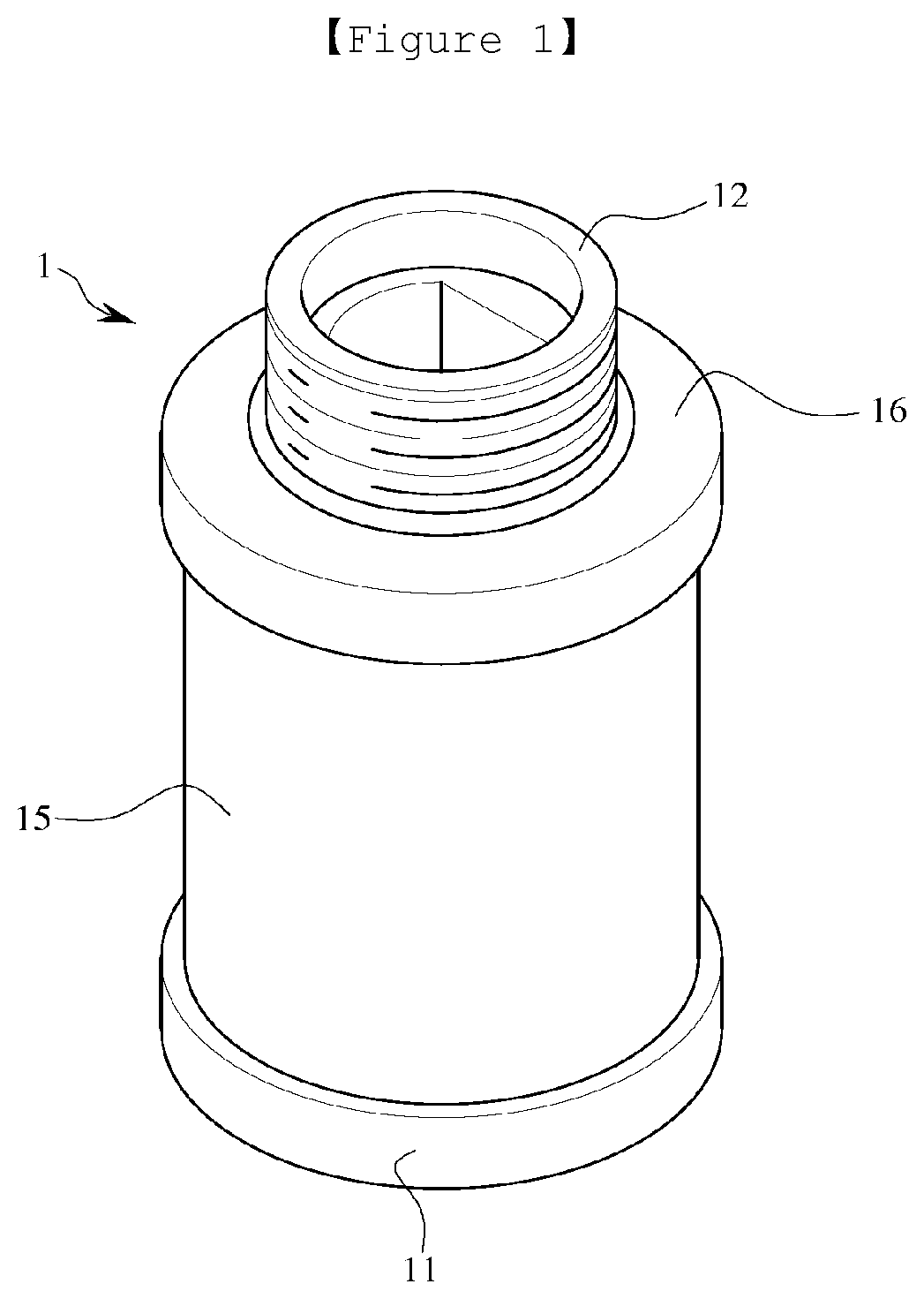 Ionized water producing device