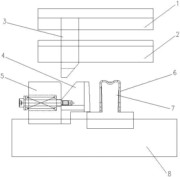 Fast adjusting mechanism for molding angle of die