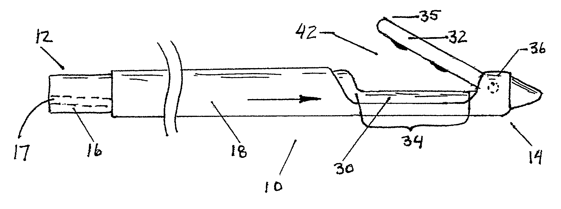 Reverse sealing and dissection instrument