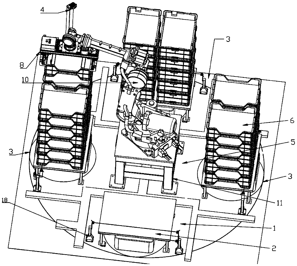 Vault coin box classification system and operation process thereof