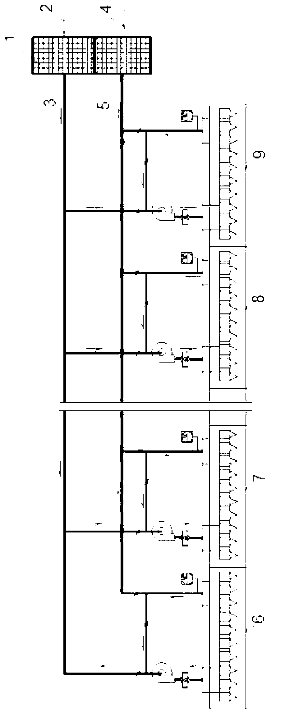 Drying system based on heat pipe and use method of drying system