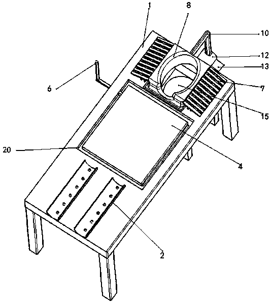 Multifunctional massage bed for medical use