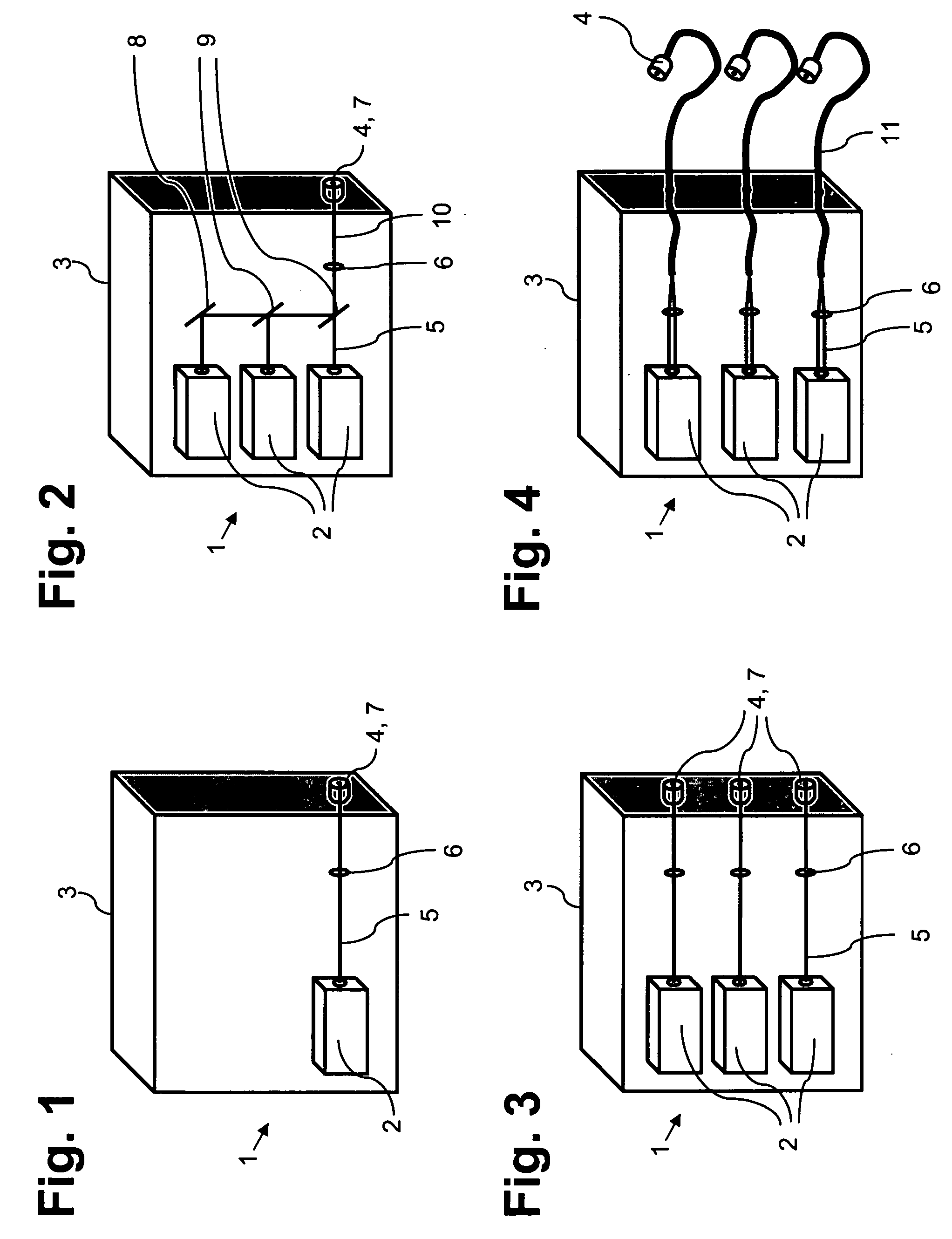 Device for generating a laser light beam