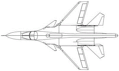 Variable swept wing fighter plane