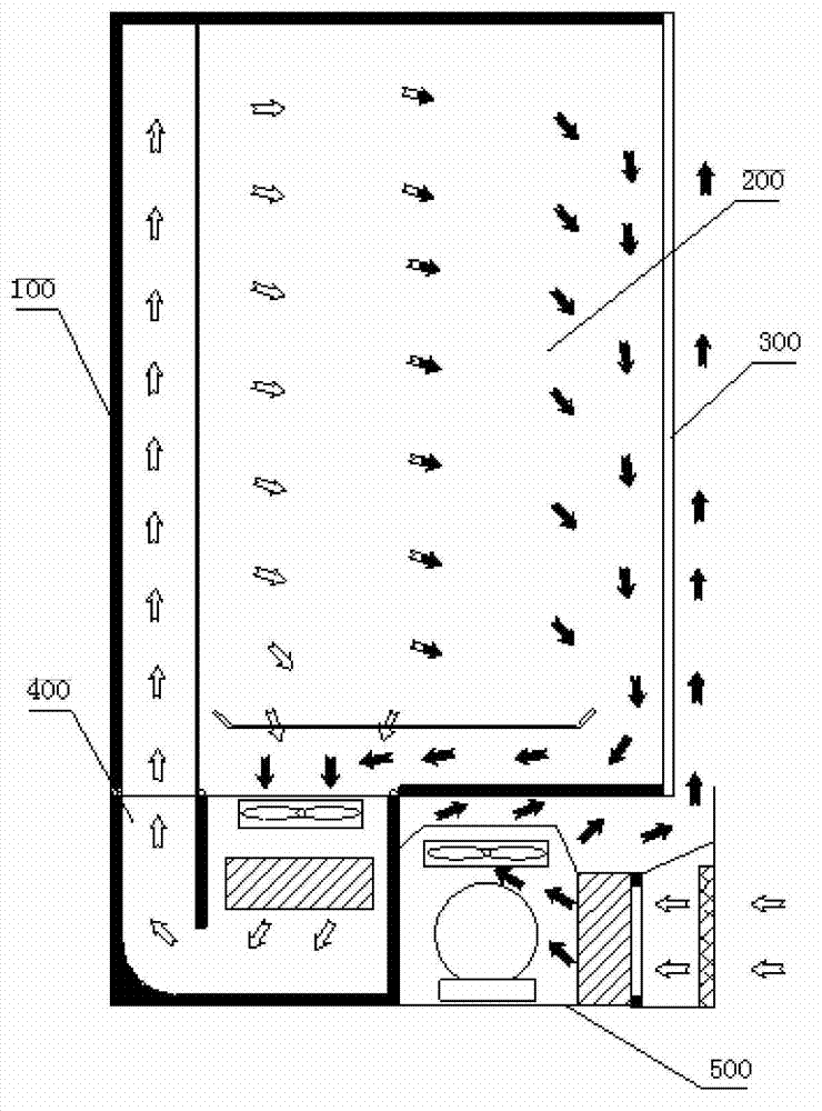 Refrigerator with draw-out type refrigerating unit and usage method and manufacture method thereof