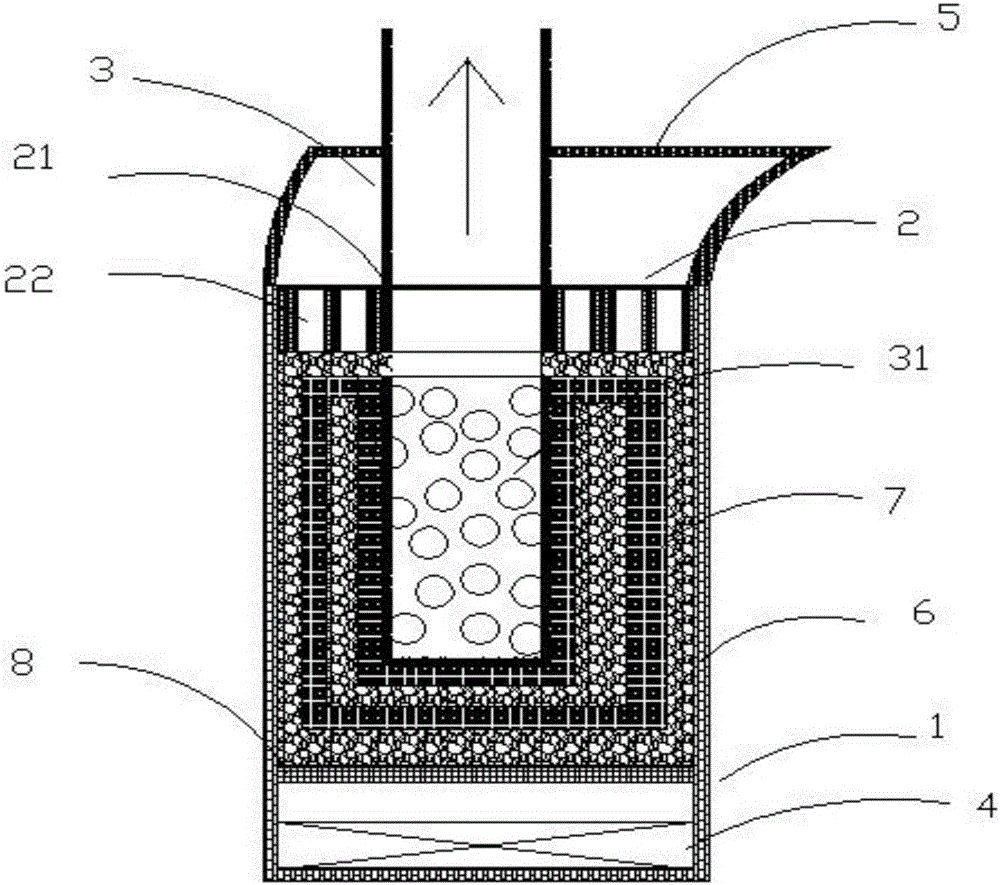 Oxygen-enriched device applied to energy conservation and emission reduction of motor vehicle engine