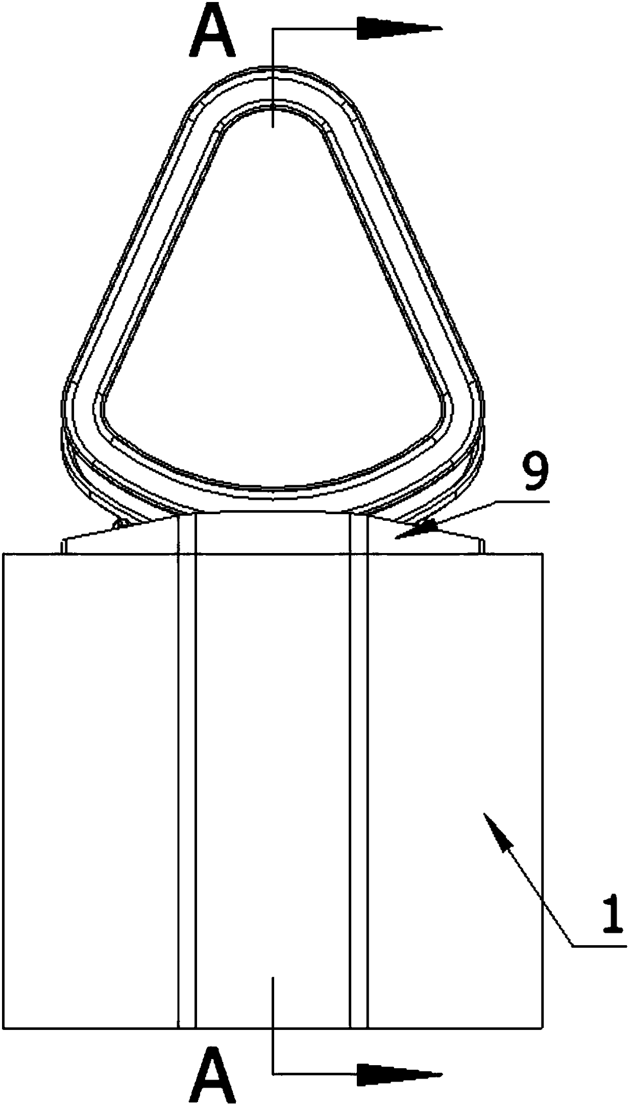 Seat type dry toilet