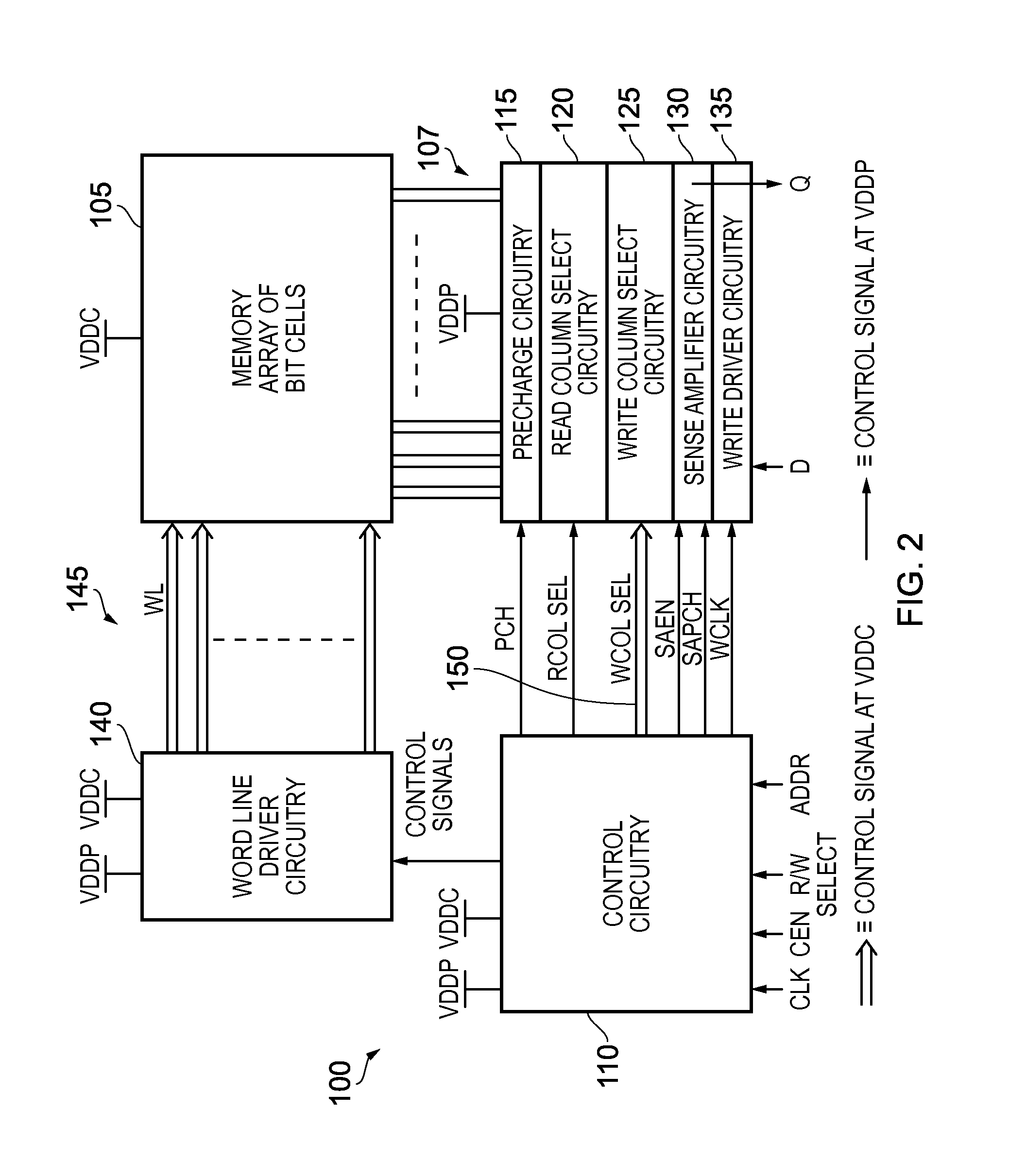 Memory device and method of operation of such a memory device