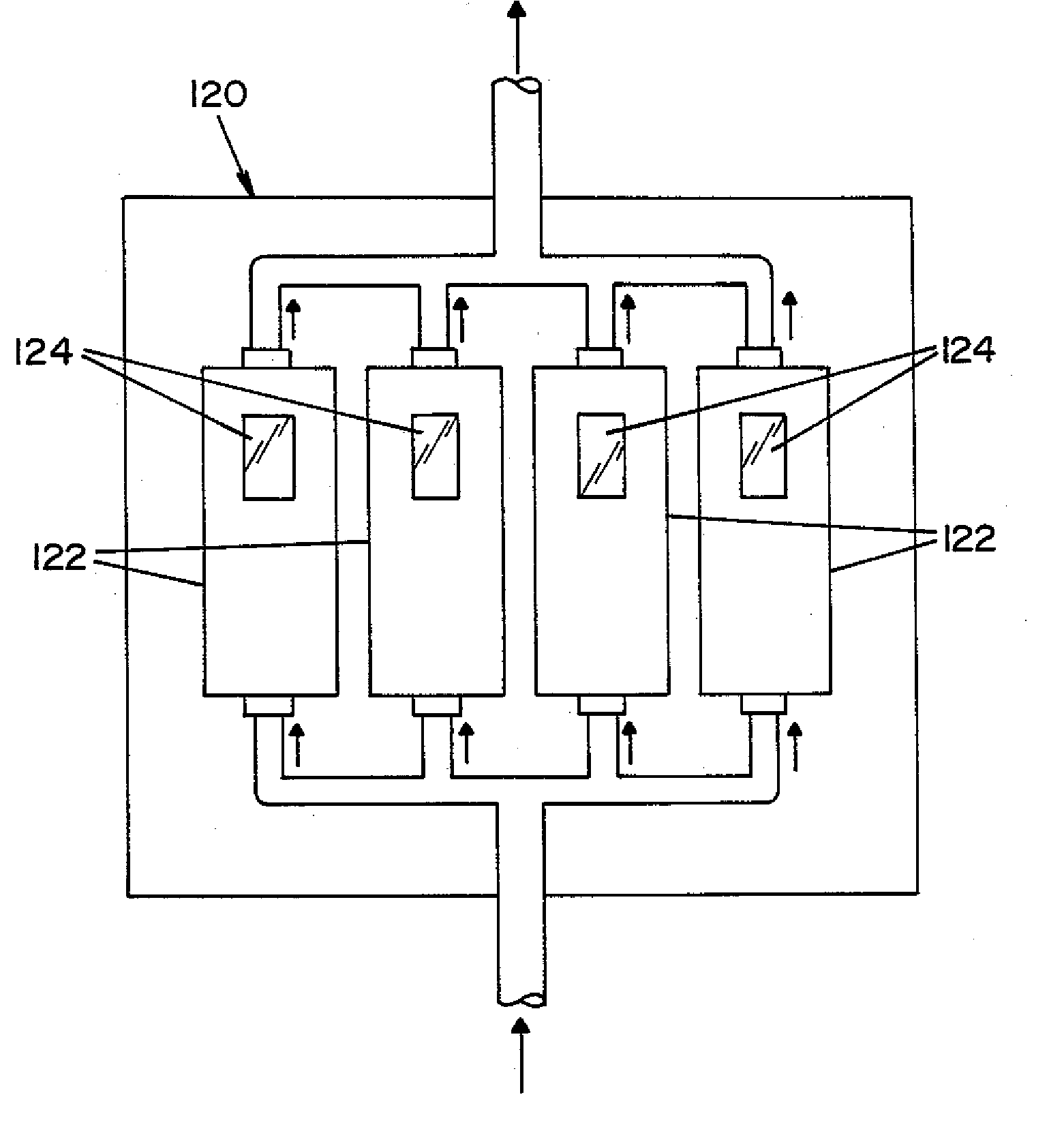 Method and apparatus for removal of vaporized hydrogen peroxide from a region