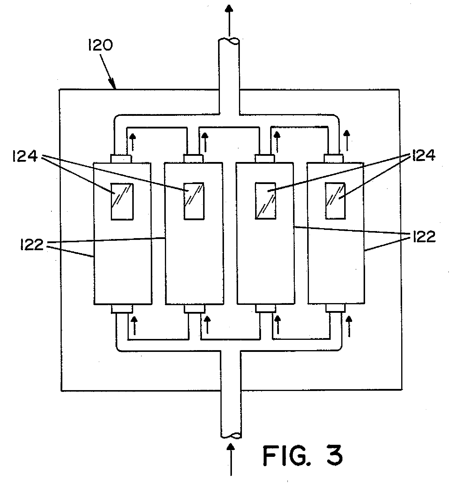 Method and apparatus for removal of vaporized hydrogen peroxide from a region