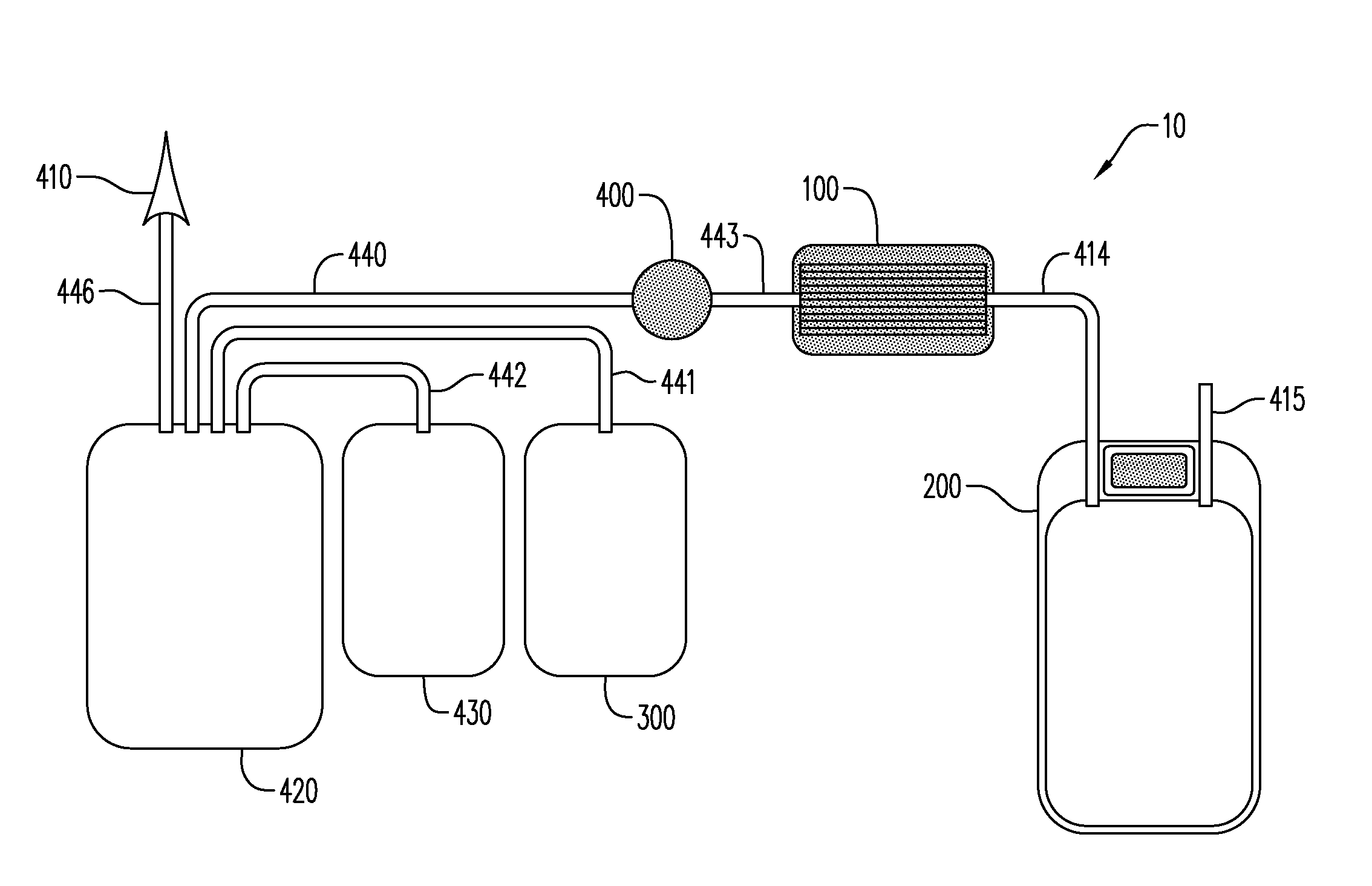 Blood storage bag system and depletion devices with oxygen and carbon dioxide depletion capabilities