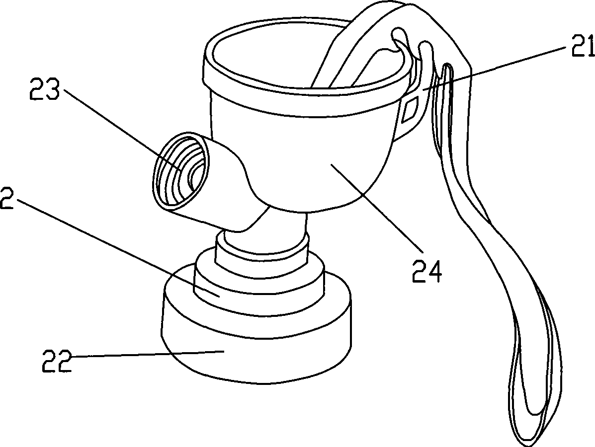 Gearshift of hand breast pump