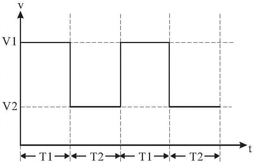 Self-capacitance touch sensing device capable of reducing substrate capacitance