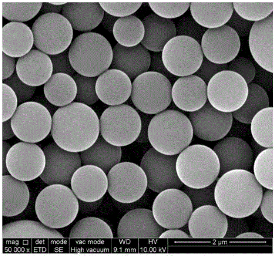 Method for preparing monodisperse active function polymer microspheres by means of active free radical dispersion polymerization