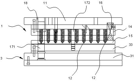 Punching forming equipment