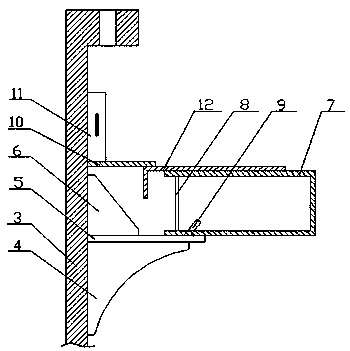 Replacement and repair process of pile top flange of single pile foundation