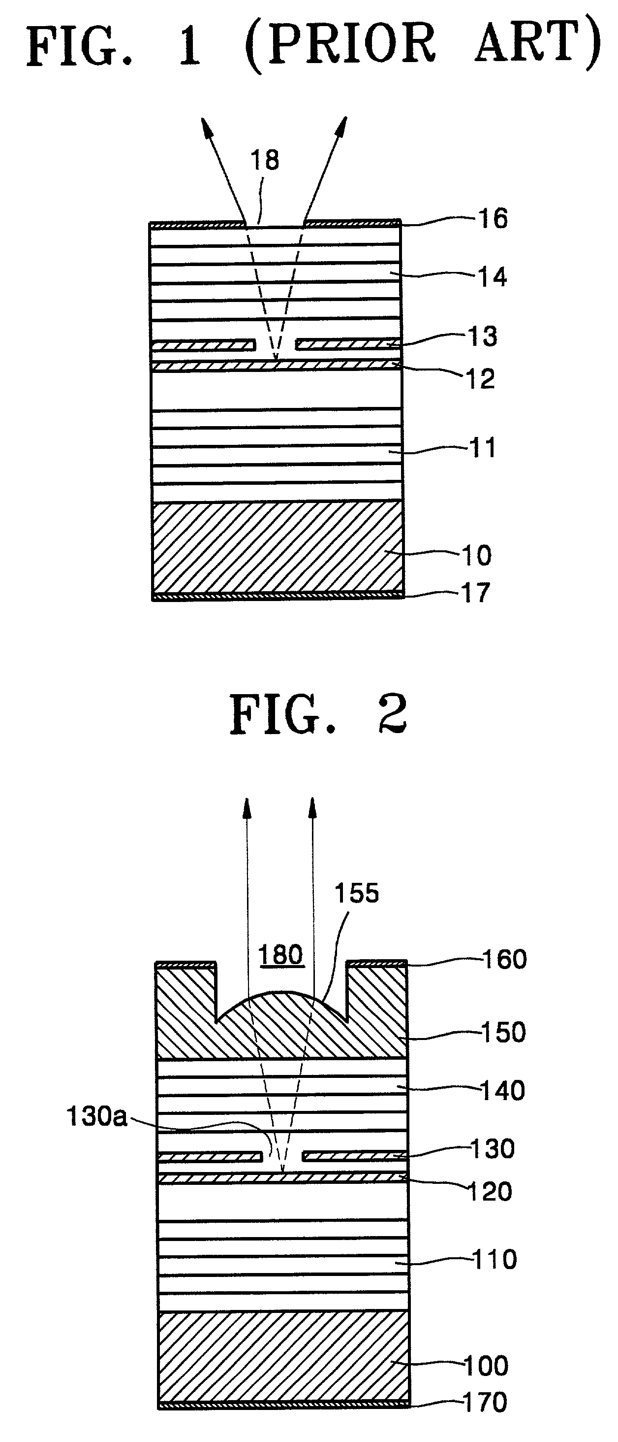 Micro-lens built-in vertical cavity surface emitting laser