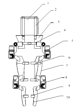 Lower limb exoskeleton boosting device and control method