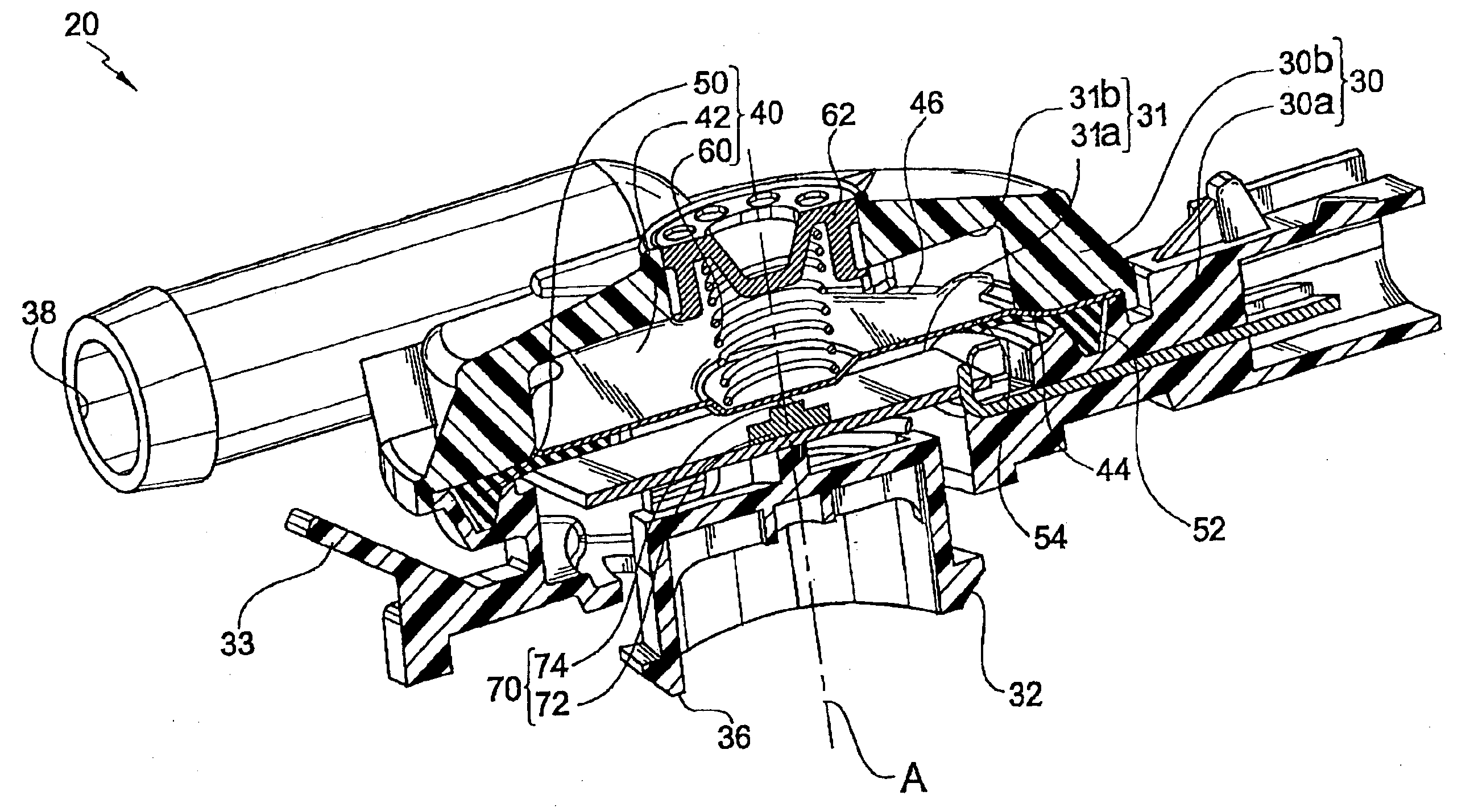 Apparatus and method for preventing resonance in a fuel vapor pressure management apparatus