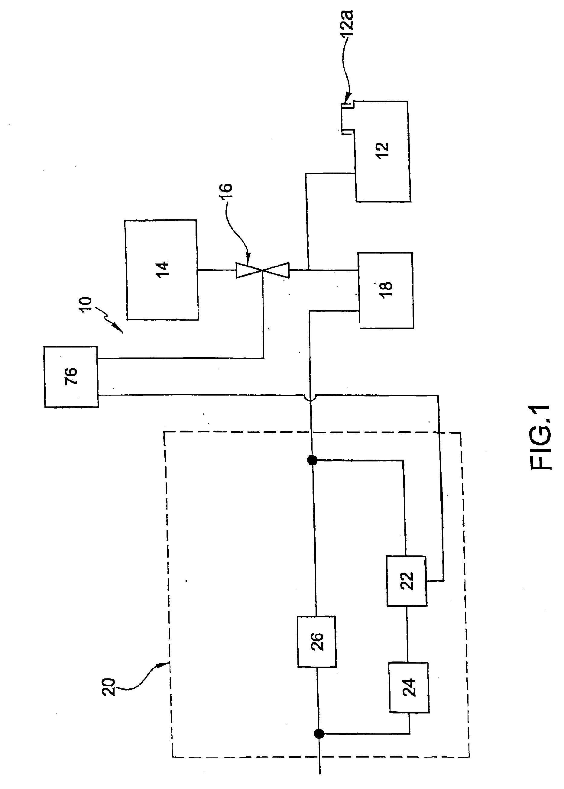 Apparatus and method for preventing resonance in a fuel vapor pressure management apparatus
