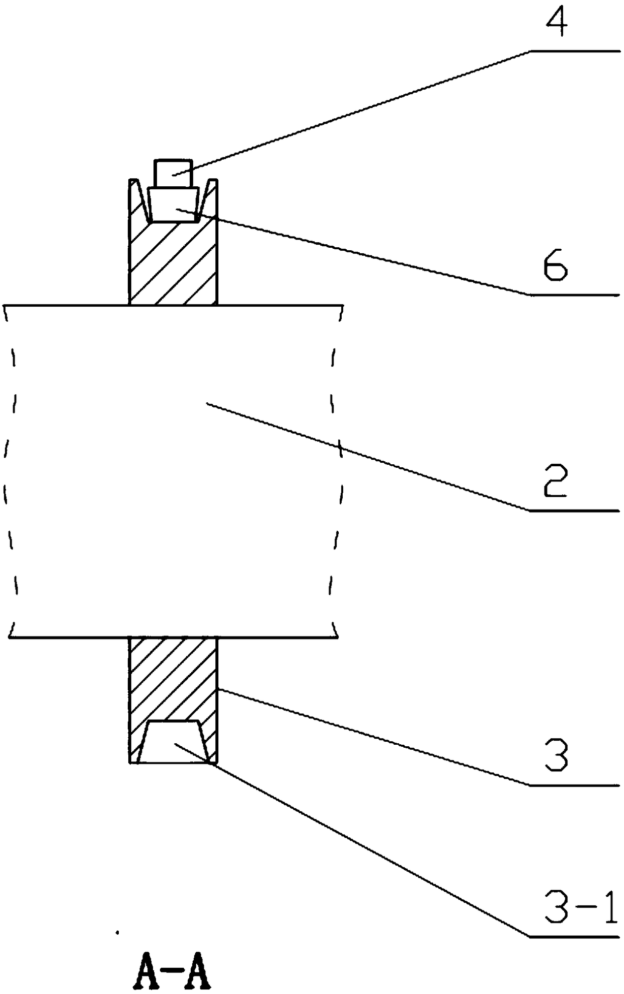 A-shaped-frame winder with detachable braking device