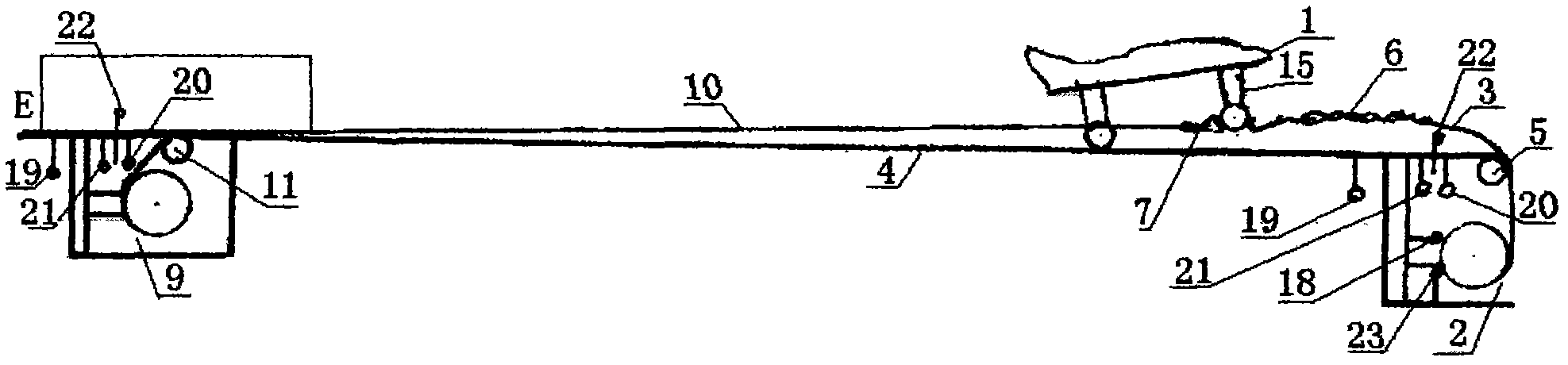 Method and device of whole course uniformly-accelerated mechanical traction high-speed take-off of shipboard aircraft