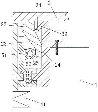 Conference table connecting device