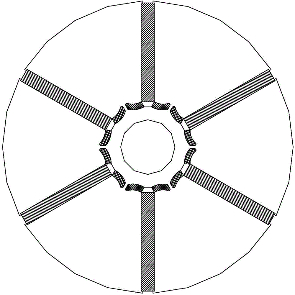 Rotor of permanent magnet synchronous motor and permanent magnet synchronous motor provided with same
