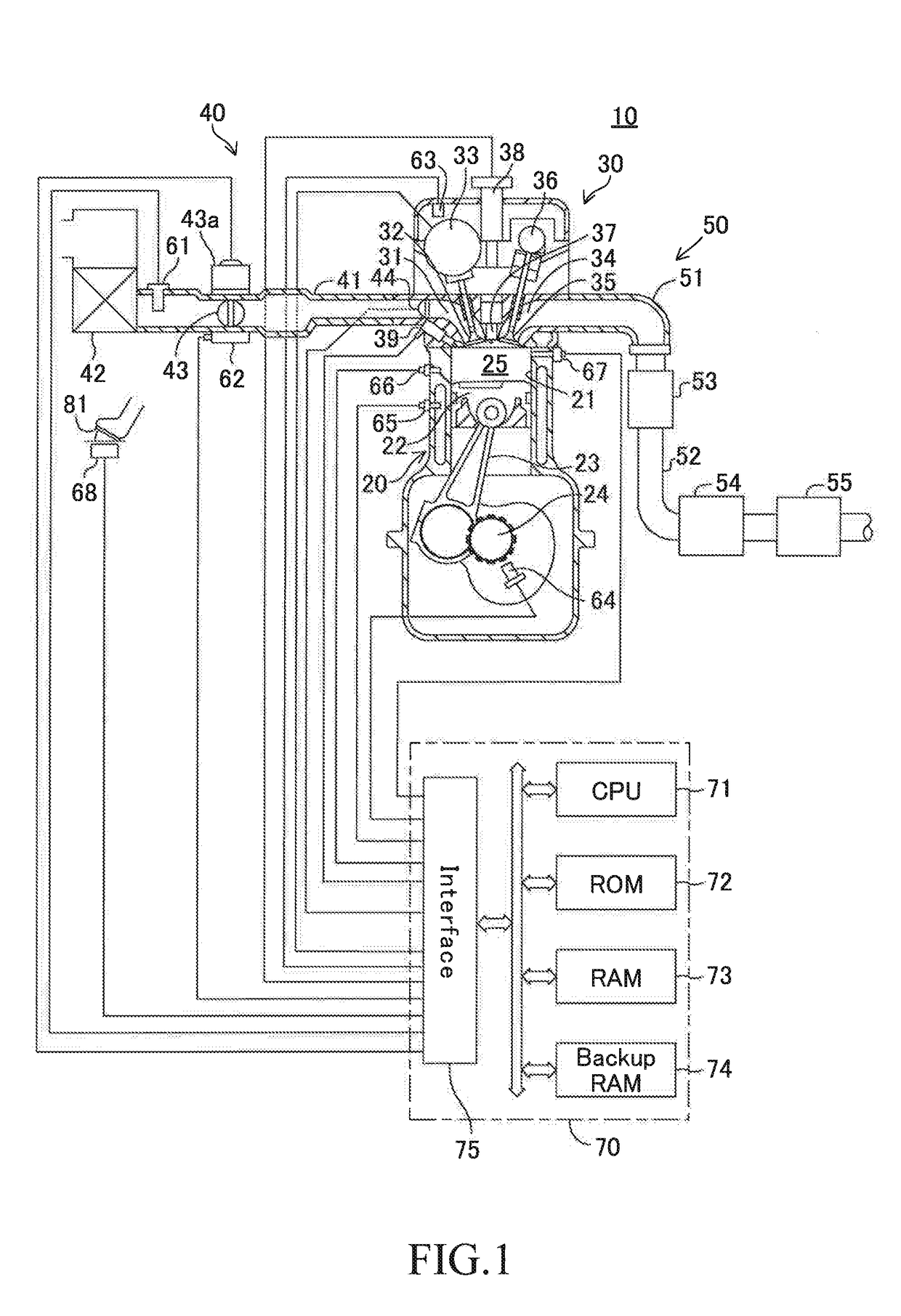 Control apparatus for internal combustion engine