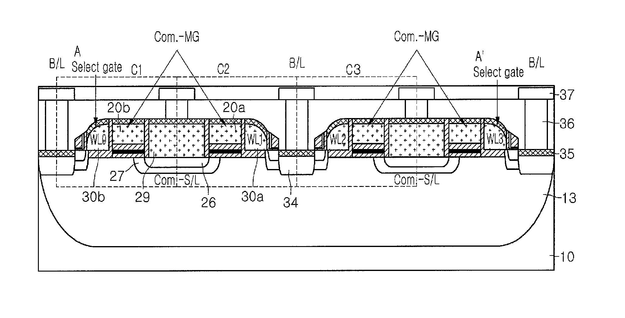 Flash memory device and manufacturing method of the same