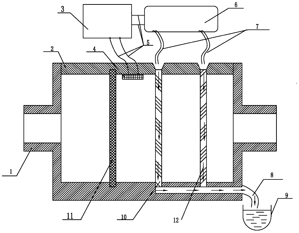 A bionic nose intelligent gas filtration system and gas filtration method