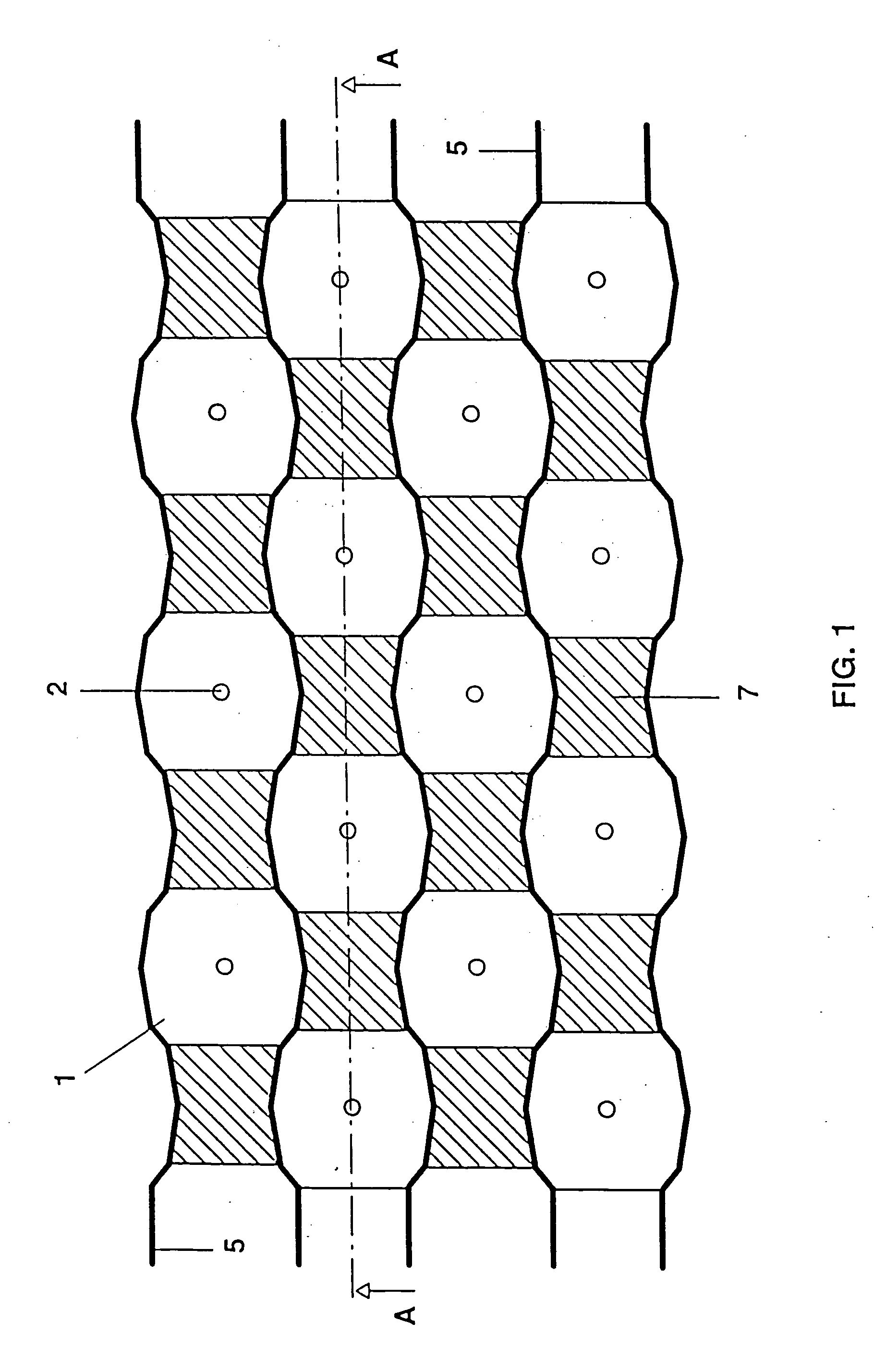 Discharge lamp for dielectrically impeded discharges having a corrugated cover plate structure