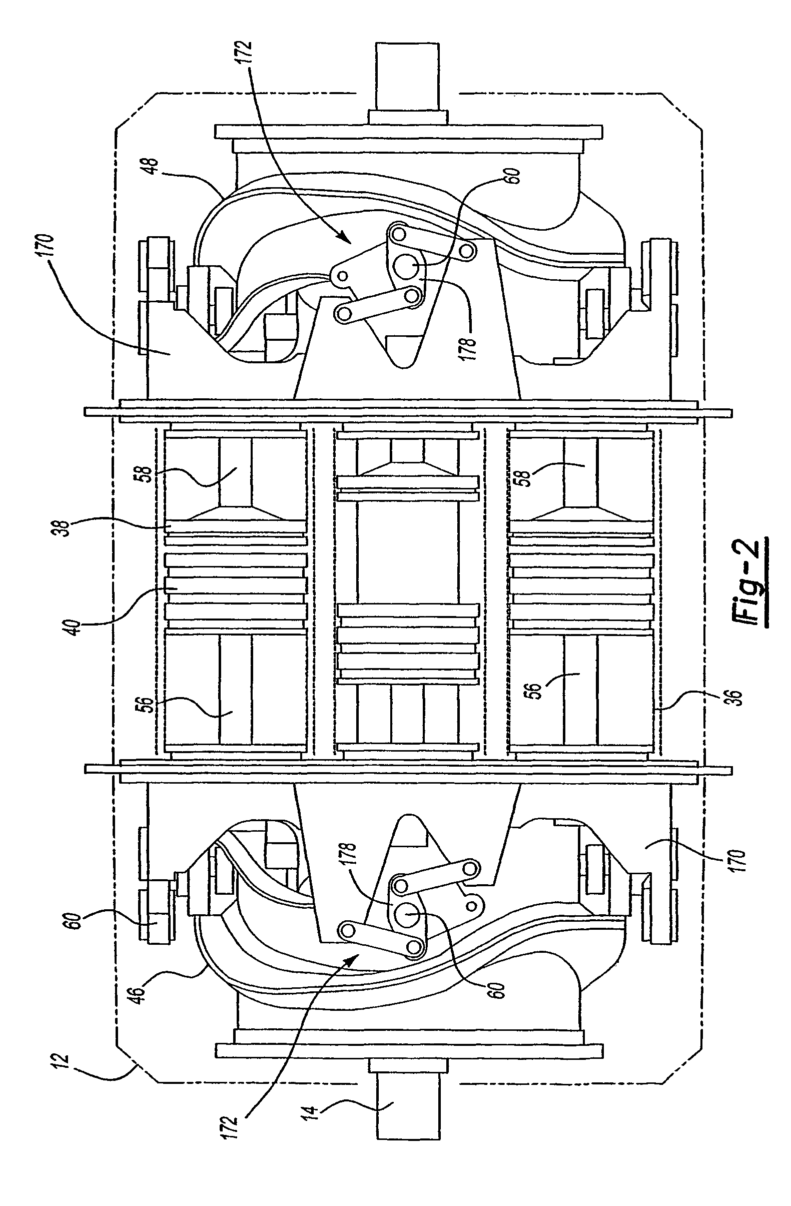 Internal combustion engine using opposed pistons