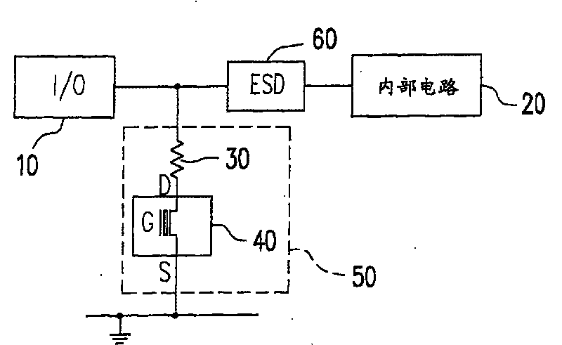 Layout structure of electrostatic discharge protecting circuit and its manufacturing method