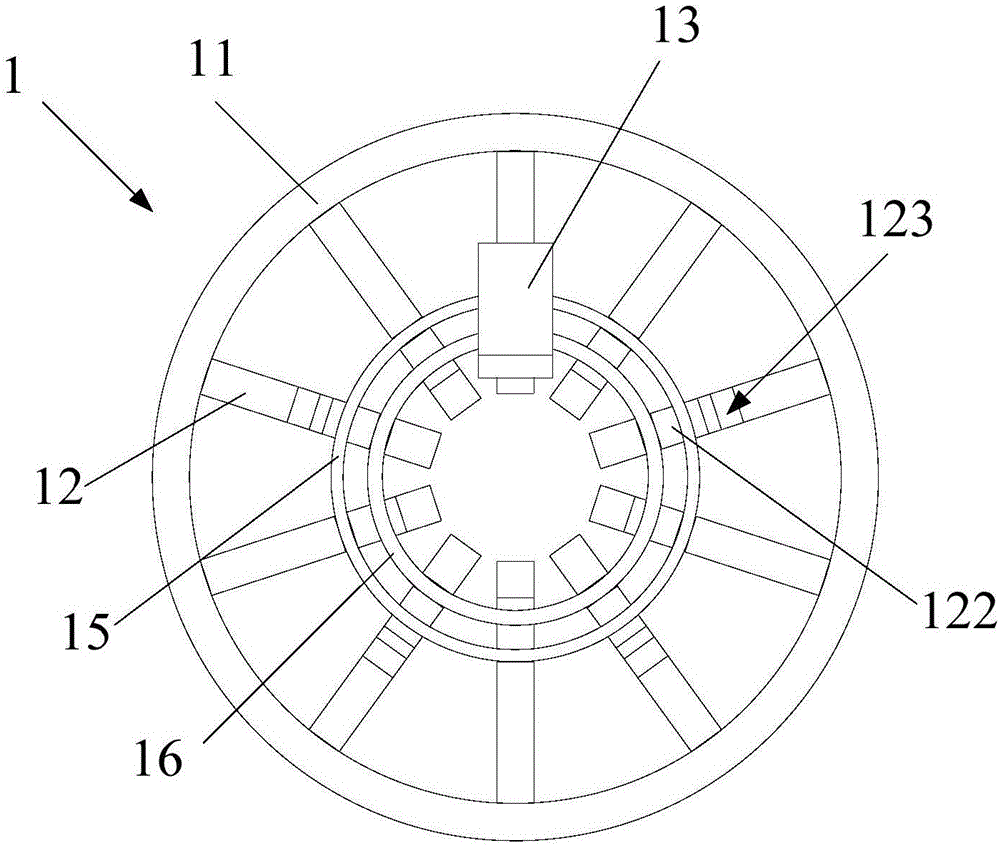 Magnetron anode assembly and magnetron provided with magnetron anode assembly