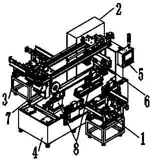 Full-automatic vertical rack longitudinal polishing machine