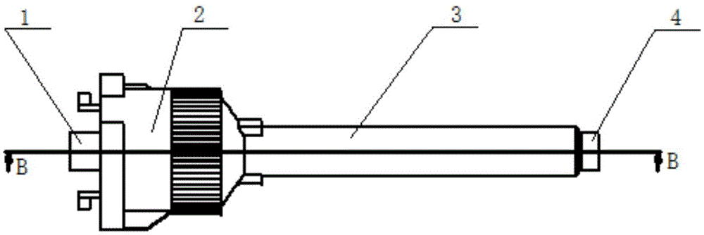 Static mixing device of trace moulding and extracting material