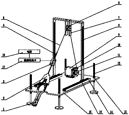 Adjustable straw pull-out force measurement device