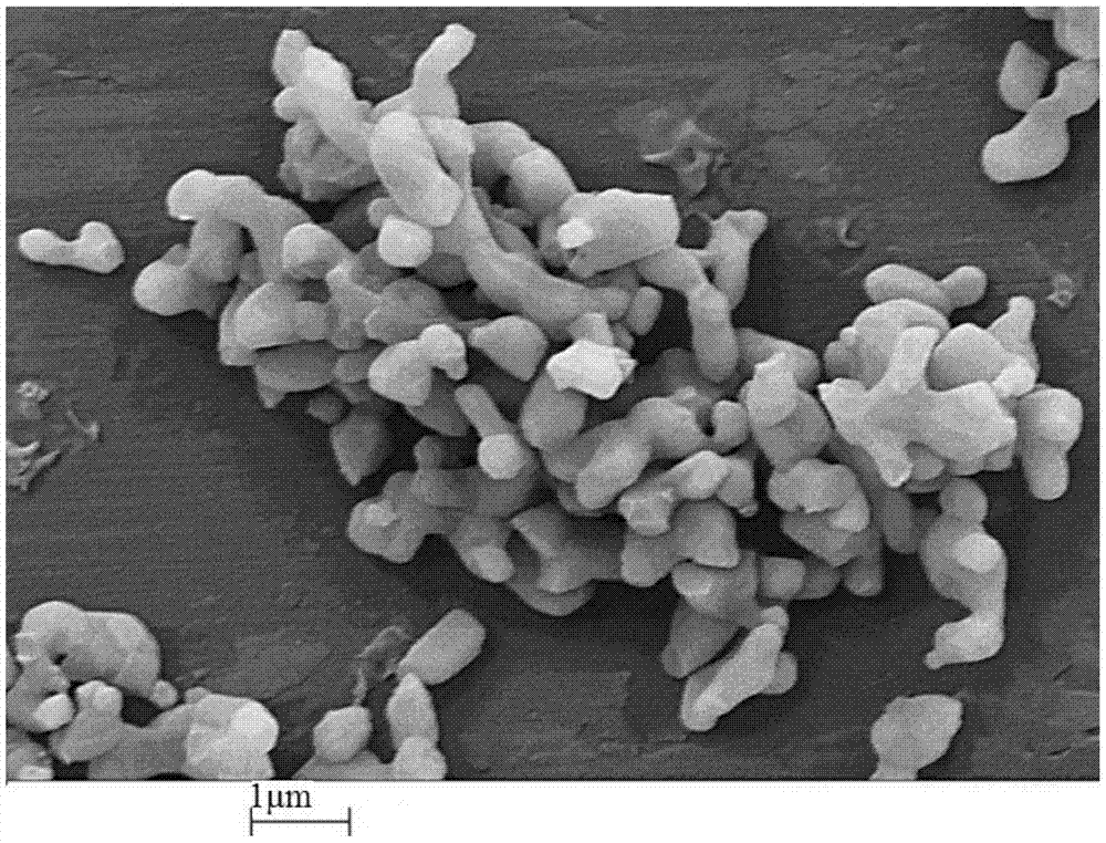 Preparation method of high-performance co-doped lithium titanate electrode material