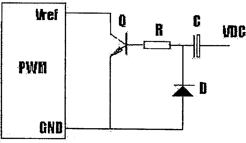 Power supply circuit for filament of high-power electronic tube