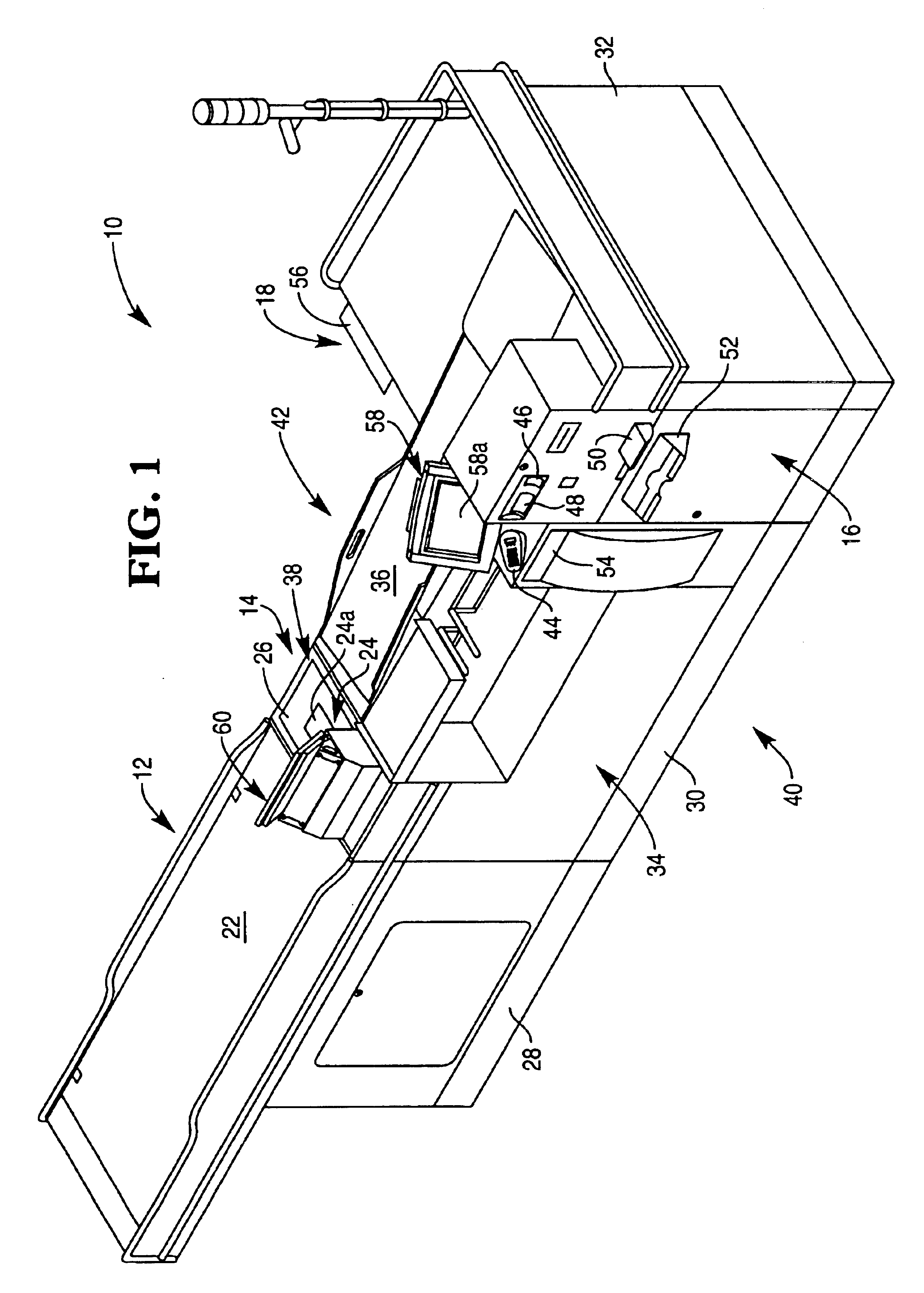 Apparatus and method for utilizing an existing software application during operation of a convertible checkout terminal
